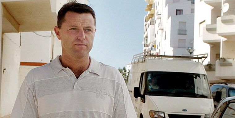 Gerry McCann, padre de la pequeña desaparecida Foto: efe