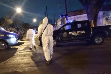 Policía Científica de Santa Fe Foto: NA