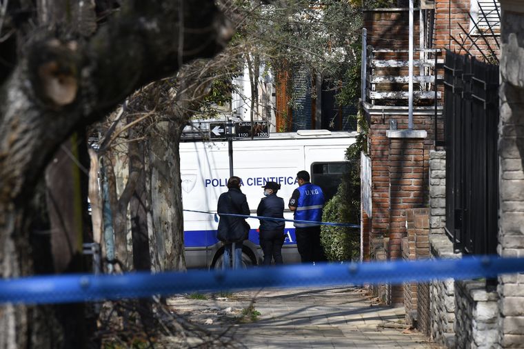 El abogado y su esposa fueron acribillados Foto: Télam