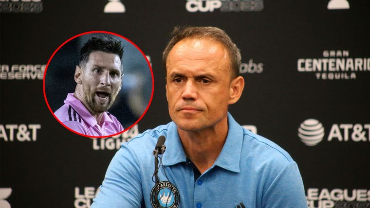 Lattanzio, entrenador del Charlotte FC, advirtió al Inter Miami de Messi Foto: Soccer Sheet