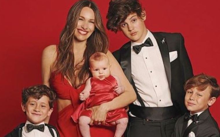 Tradición Todos los hijos de Pampita menos Ana tienen nombres que arrancan con B.