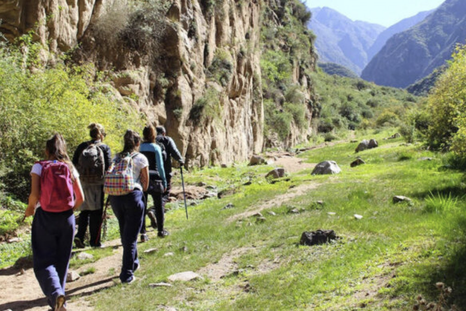 Un rincón ideal para disfrutar la naturaleza mendocina en verano. Foto: UNCuyo Un rincón ideal para disfrutar la naturaleza mendocina en verano. Foto: UNCuyo