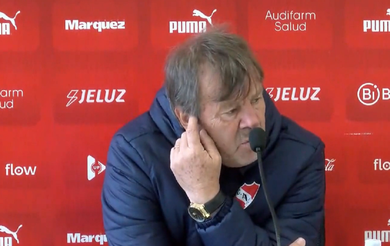 El Ruso habló en conferencia de prensa.