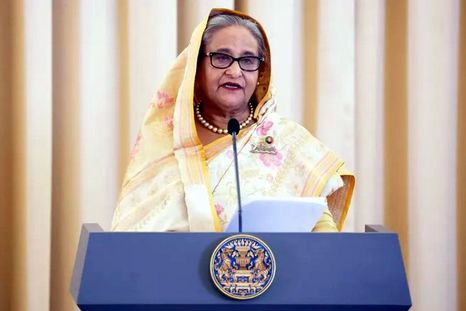 Bangladesh encontró culpable a Sheij Hasina, tras la revuelta popular. Foto Efe