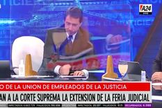 la bizarra performance en vivo de eduardo feinmann contra la justicia
