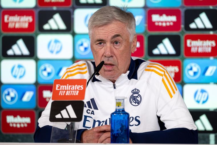 Ancelotti palpitó el duelo ante el City. Foto: EFE