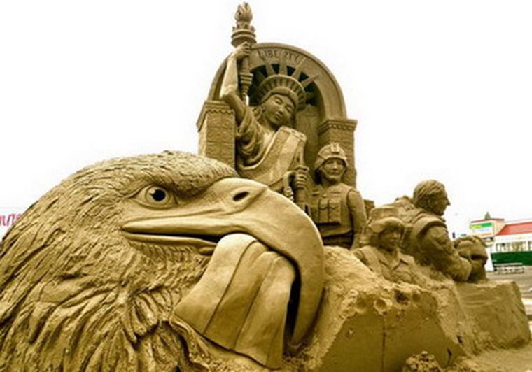 Las esculturas de arena alrededor del mundo. Foto: Publicada por malgusto.com