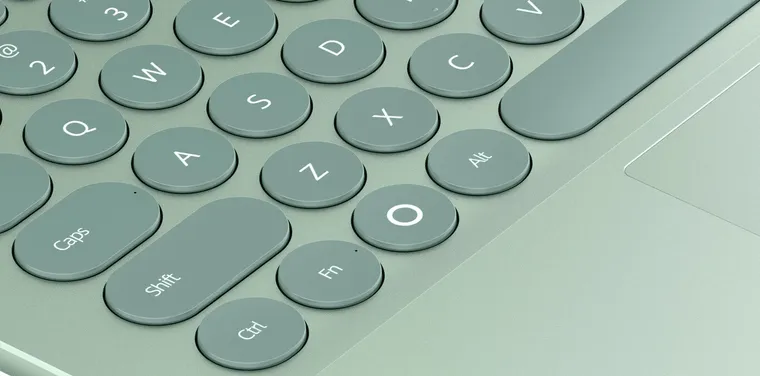 Nuevo diseño con teclas redondeadas. Nuevo diseño con teclas redondeadas.