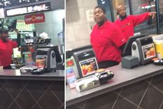 Lo despidieron y destrozó un local de McDonalds