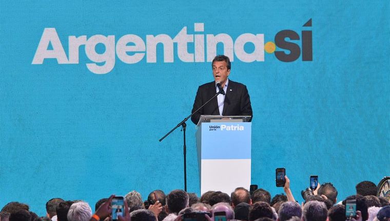 Sergio Massa obtuvo más de 9.3 millones y medio de votos, casi dos millones 900 mil votos más que lo conseguido en las PASO Foto: Celeste Salguero/MDZ