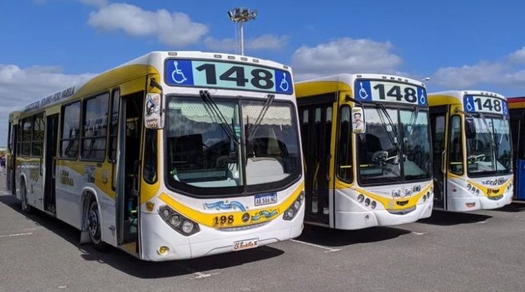 La línea de colectivo 148. La línea de colectivo 148.