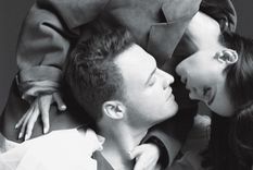 Kerem Bürsin y Hafsanur Sancaktutan La pareja ficticia más querida. Foto: Fuente: Imagen - Instagram - @turanertekin para LOfficiel Turquía