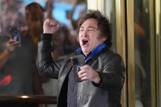 Javier Milei le reconoció a Mauricio Macri su deseo de ir a votar en las elecciones de Boca Foto: Noticias Argentinas