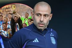 Mascherano se queda sin otro campeón del mundo en Qatar 2022 para afrontar los Juegos Olímpicos de París 2024. Foto: NA Mascherano se queda sin otro campeón del mundo en Qatar 2022 para afrontar los Juegos Olímpicos de París 2024. Foto: NA