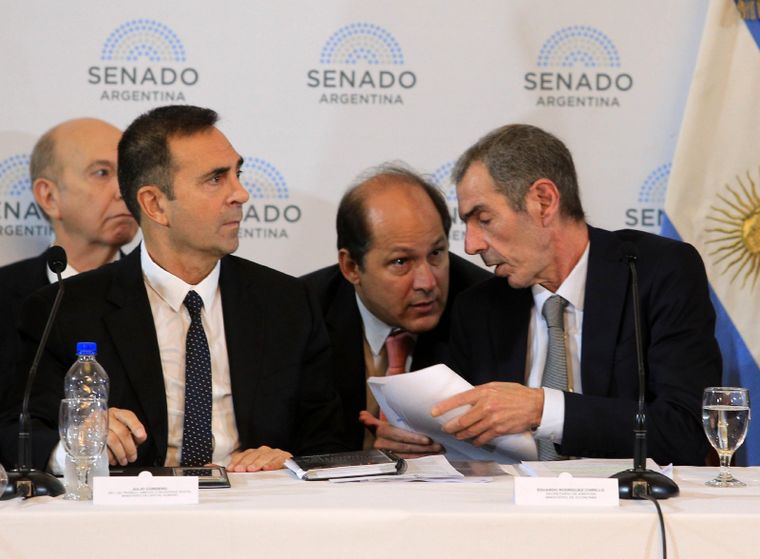 El plenario de comisiones continúa en la Cámara de Senadores Foto: Noticias Argentinas