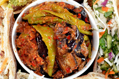 un clasico del verano: berenjenas al escabeche ¡combinalas con lo que quieras!
