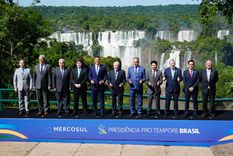 La foto protocolar de la cumbre del Mercosur en Brasil La foto protocolar de la cumbre del Mercosur en Brasil