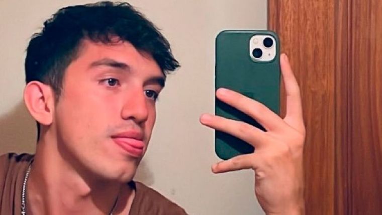 Néstor Soto, el único imputado por el crimen de Catalina Gutiérrez ocurrido el pasado jueves 18 de julio en la ciudad de Córdoba. Foto: Instagram