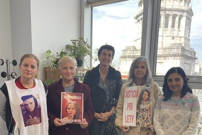 MDZol | Las Madres del Dolor fueron al Congreso para alertar sobre los cambios en licencias de conducir. Foto: X Madres del Dolor