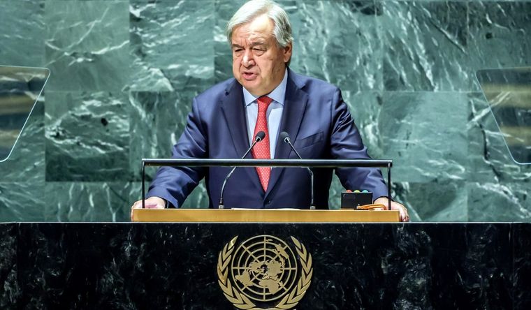 António Guterres António Guterres fue terminante en la ONU. Foto: Efe.