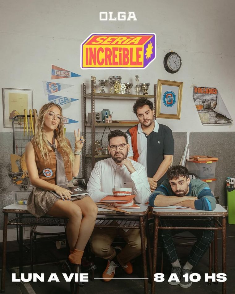 El equipo del programa matutino de OLGA. El equipo del programa matutino de OLGA.