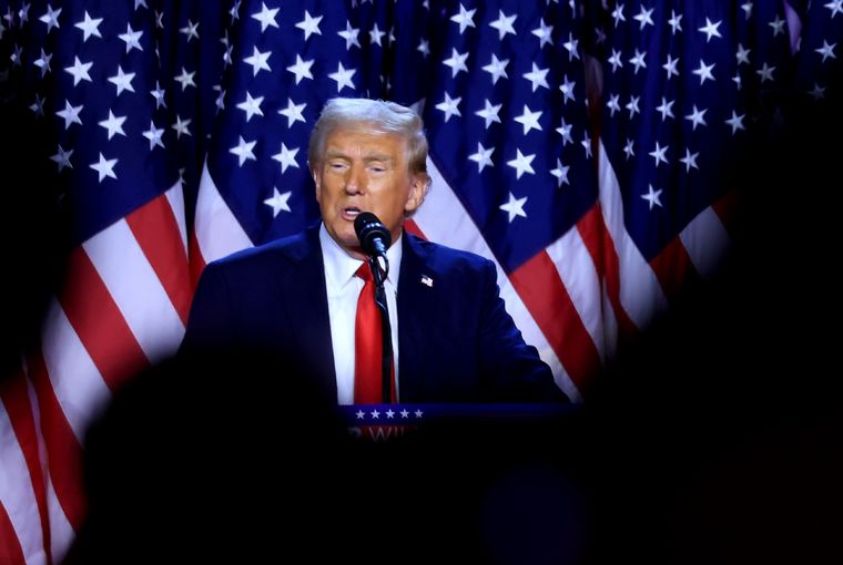 Donald Trump será presidente por segunda vez a partir del 20 de enero Foto: EFE