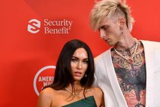 Megan Fox encuentra mensajes de infidelidad en el teléfono de Machine Gun Kelly Megan Fox y Machine Gun Kelly Foto: Archivo
