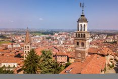 Saluzzo, en el Piamonte italiano, fue tierra de origen para miles de familias argentinas. Foto: Shutterstock