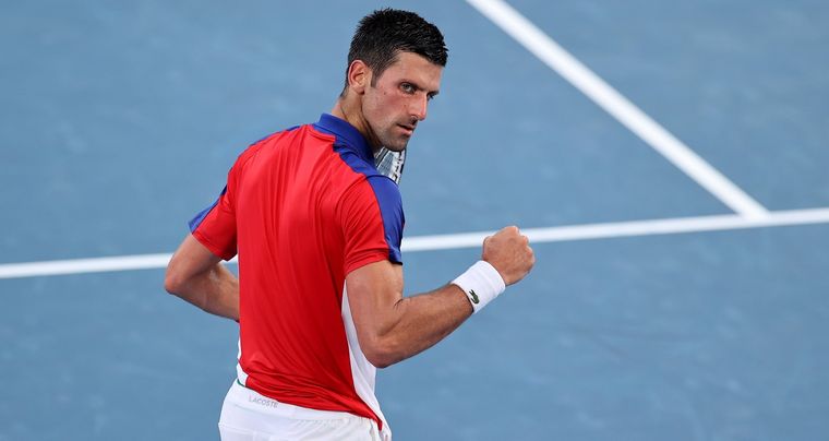Nole sigue firme en su sueño de ganar por primera vez el oro olímpico Foto: ITF Tennis