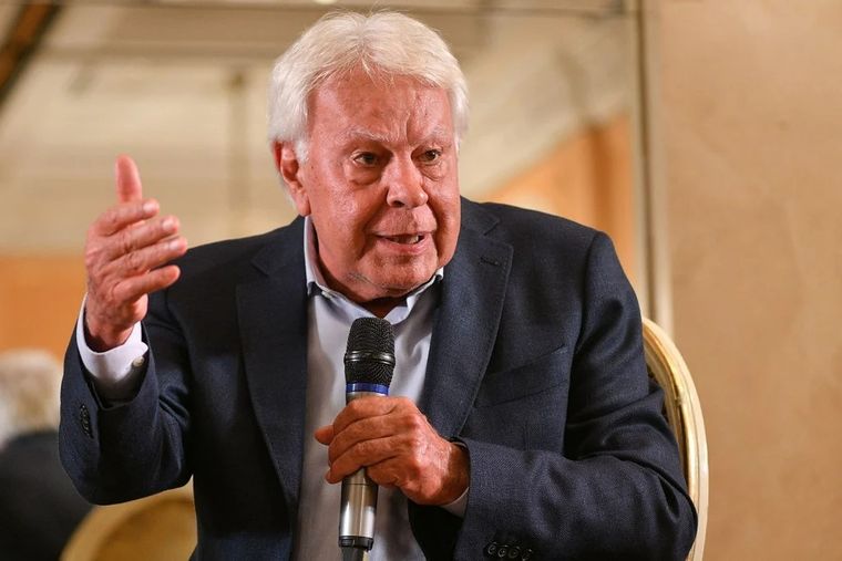 Felipe González Foto: NA