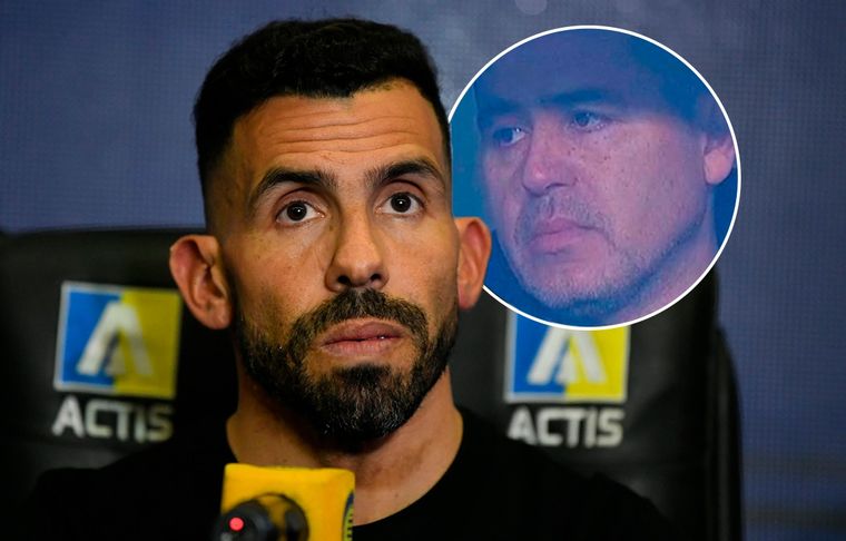 Tevez y Riquelme Juan Román Riquelme no querría darle jugadores a Tevez.