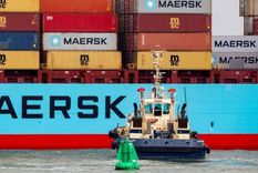 La naviera Maersk registró el período más rentable en sus 117 años de historia. Foto: GETTY IMAGES