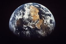 El planeta Tierra, parte del Sistema Solar. Foto: Efe.