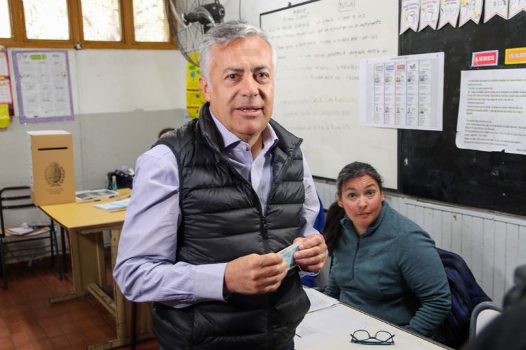Cornejo confirmó la visita de Patricia Bullrich Foto: Santiago Tagua