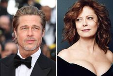 Susan Sarandon y Brad Pitt Susan Sarandon y Brad Pitt Foto: Rock and Pop