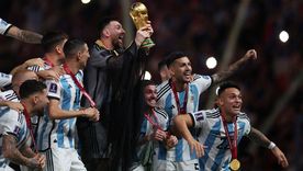 Argentina ya conoce el camino que deberá recorrer para bordarse la cuarta estrella mundial. Foto: NA Argentina ya conoce el camino que deberá recorrer para bordarse la cuarta estrella mundial. Foto: NA