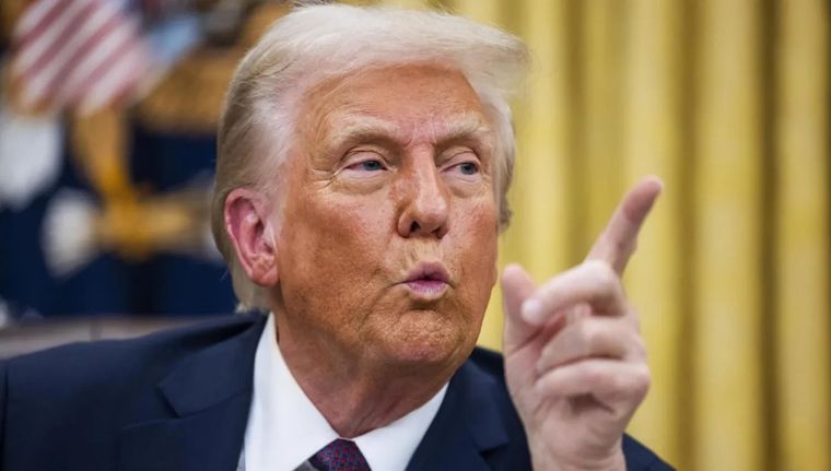 Trump, muy duro contra jueces y abogados de EEUU. Foto: EFE