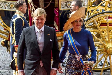 Máxima y Guillermo de los Países Bajos.