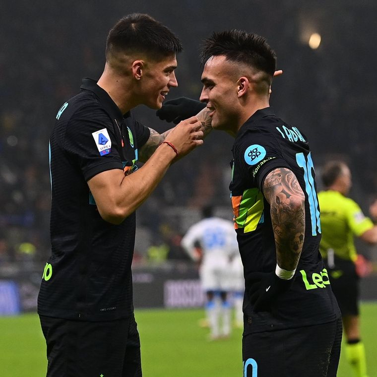 Correa y Martínez, claves para la victoria del Inter Foto: Inter de Milán