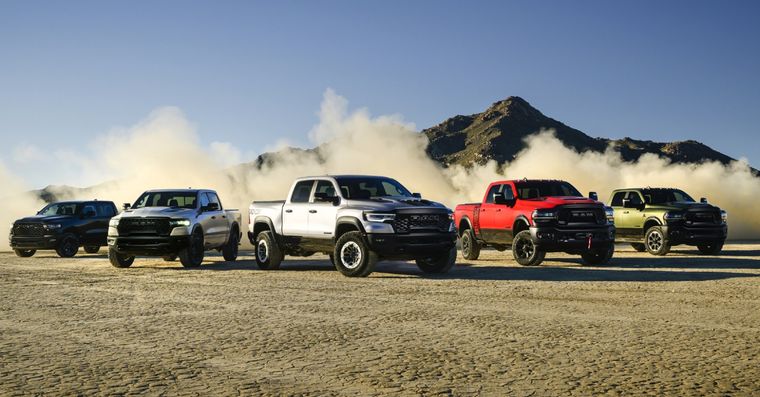 RAM 1500: El nuevo récord que consiguió la pick-up Foto: Stellantis