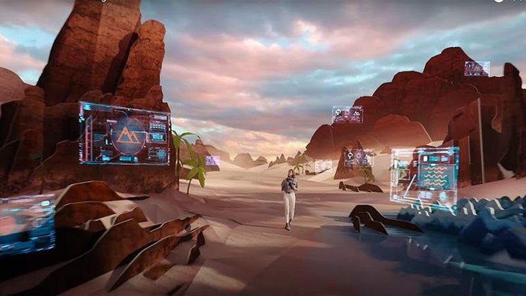 Un anuncio de Neom promete que la ciudad será como un parque de diversiones. Foto: NEOM.COM