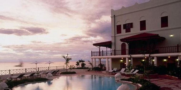 Un hotel de lujo en Tanzania.