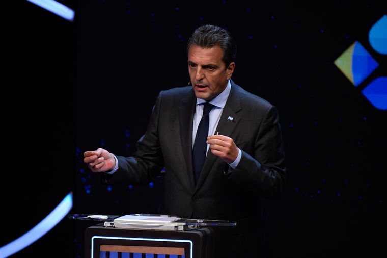 Sergio Massa Foto: EFE