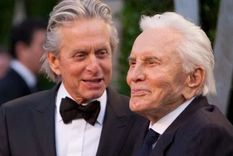 Michael Douglas y Kirk Douglas