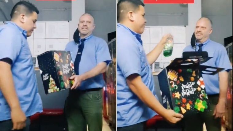 TikTok, video viral, regalo navidad