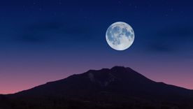 Septiembre traerá una imponente luna llena.