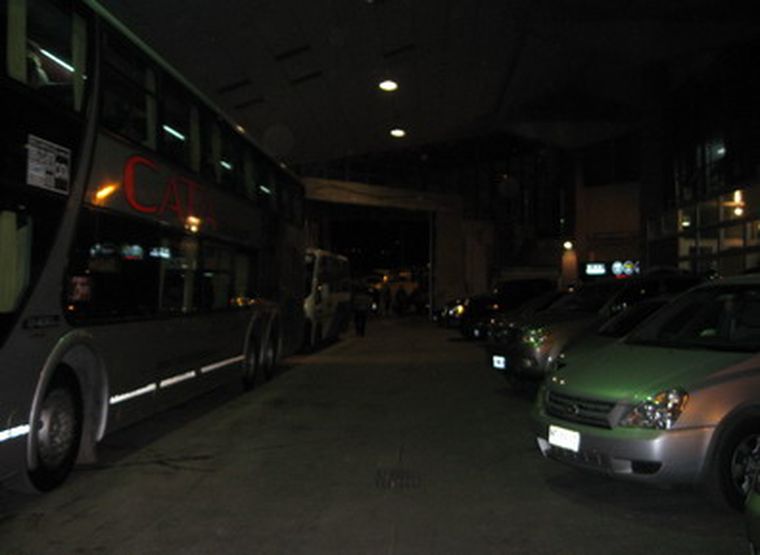 Interior de la Aduana de Chile.