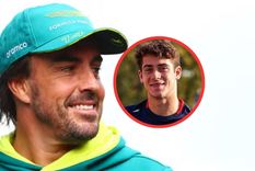 Alonso sabe lo que es ser piloto de reserva y se lo avisó a Colapinto. Foto: Especial Alonso sabe lo que es ser piloto de reserva y se lo avisó a Colapinto. Foto: Especial