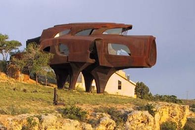 MDZol | Una vista de la imponente construcción de acero. Foto: Web