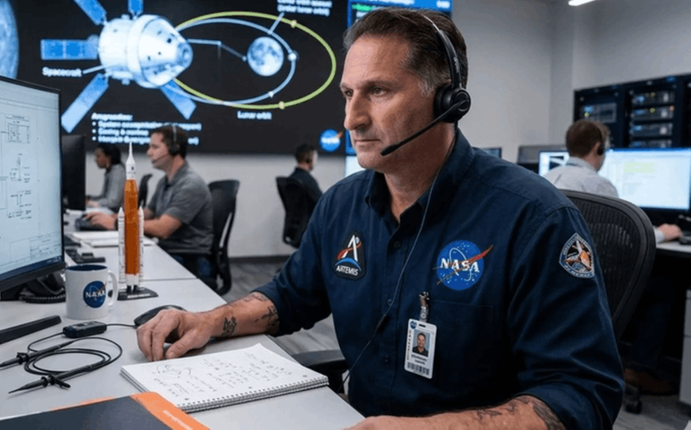 El director de la nave de la NASA habló a un día del inicio de la misión Artemis II.